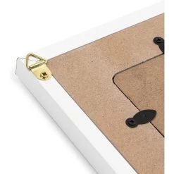 Wood Sonogram Picture Photo Frame For 3 Ultrasound Keepsake 2.5"x3.75" Photo Tabletop / Wall, White 17"x7.5"x0.5" -Northlight Store GUEST ce9dc10e 78c8 490a 809b db54f6d16dec