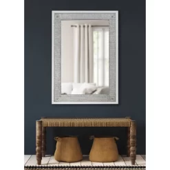 27" X 39" Deely Rectangle Wall Mirror White - Kate & Laurel All Things Decor -Northlight Store GUEST d0955705 f9f6 45d6 b418 fb29bce0e193