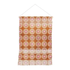 Schatzi Brown Retro Jumbo Daisy Fiber Wall Hanging Orange - Deny Designs -Northlight Store GUEST d35e494b 0777 4ae6 a256 dbca4a070b3f