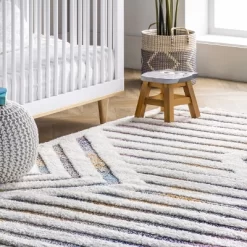 NuLOOM Bristol High-Low Geometric Tassel Area Rug 17 NuLOOM Bristol High-Low Geometric Tassel Area Rug -Northlight Store GUEST d5fe6a32 4a14 429c 844d 9cecf3845c93