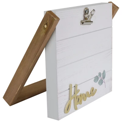 Northlight Photo Clip "Home" Frame With Hinge Design Table Top Decor 8.5" 2 Northlight Photo Clip "Home" Frame With Hinge Design Table Top Decor 8.5" - Image 2