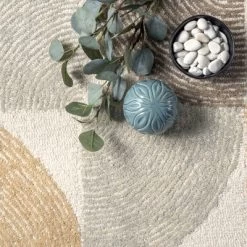 NuLOOM Liv Hand Tufted Wool Geometric Area Rug -Northlight Store GUEST d6f87393 7dd1 4f51 9851 6e0bf6ac674b