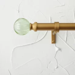 Faux Jade Ball Curtain Rod Brass - Opalhouse™ Designed With Jungalow™ 5 Faux Jade Ball Curtain Rod Brass - Opalhouse™ Designed With Jungalow™ -Northlight Store GUEST d7507ef0 fa5a 4b13 920f 0c72746f2e61