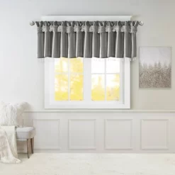 26"x50" Lillian Faux Silk Twisted Tab Valance With Beads -Northlight Store GUEST d7722c22 a67d 4692 a2bf 62dd346b6df0