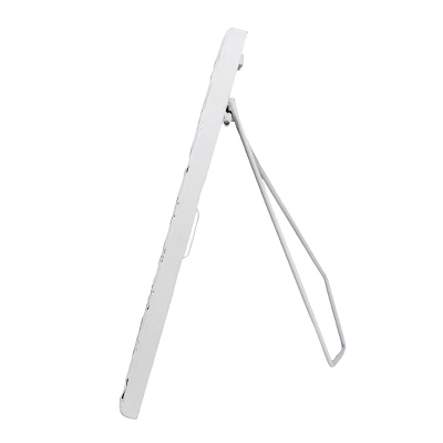 Multi Print 5X7 Gray & White Metal Photo Frame - Foreside Home & Garden 2 Multi Print 5X7 Gray & White Metal Photo Frame - Foreside Home & Garden - Image 2