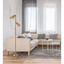 Cove Tree Floor Lamp Antique Brass - Adesso -Northlight Store GUEST d95b666f 6904 43c6 90a0 c577c583ab23