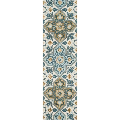 Dayna Medallion Hooked Rug - Safavieh 7 Dayna Medallion Hooked Rug - Safavieh - Image 7