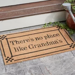 Park Designs No Place Like Grandmas Doormat - Beige 1'6''x2'6''