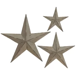 Set Of 3 Metal Stars Indoor Outdoor Wall Decors - Olivia & May -Northlight Store GUEST decee3c0 b416 4fa7 a2cb 8a0793a3386a