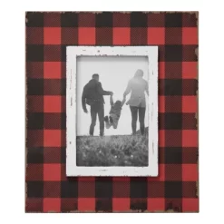 Buffalo Plaid 4x6 Inch Wood Decorative Picture Frame - Foreside Home & Garden 16 Buffalo Plaid 4x6 Inch Wood Decorative Picture Frame - Foreside Home & Garden -Northlight Store GUEST df9b8ade c832 4cce bb34 169003779e0c