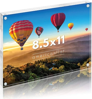 Americanflat Acrylic Picture Frame - Scratch Resistant With Magnetic Corners & Freestanding For Tabletop 10 Americanflat Acrylic Picture Frame - Scratch Resistant With Magnetic Corners & Freestanding For Tabletop - Image 10