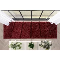 Well Woven Elle Basics Emerson Shag Textured Area Rug -Northlight Store GUEST e17bcc22 b21a 46fa 96a7 15f1fe23a6f6