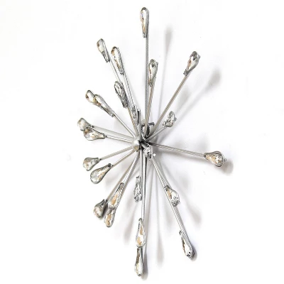 (Set Of 3) 10" X 10" Acrylic Burst Wall Decor - Stratton Home Décor 1 (Set Of 3) 10" X 10" Acrylic Burst Wall Decor - Stratton Home Décor