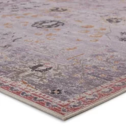 Elva Indoor/Outdoor Oriental Area Rug Purple/Gold - Jaipur Living