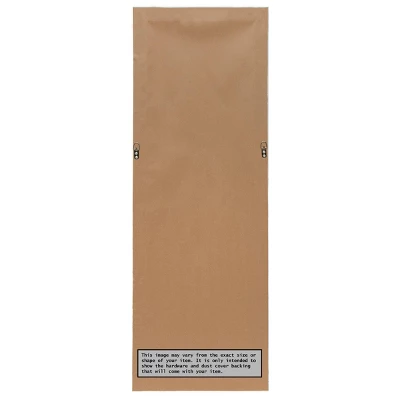 17" X 51" Eva Framed On The Door Mirror - Amanti Art 4 17" X 51" Eva Framed On The Door Mirror - Amanti Art - Image 4