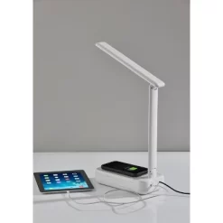 UV-C Sanitizing Table Lamp With Wireless Charging And Smart Switch White (Includes LED Light Bulb) - Adesso 9 UV-C Sanitizing Table Lamp With Wireless Charging And Smart Switch White (Includes LED Light Bulb) - Adesso -Northlight Store GUEST e43b1342 fc7e 4ca8 b24a b0e8e6f797cd