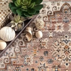 NuLOOM Farley Medallion Fringe Area Rug -Northlight Store GUEST e5ad2679 5edc 4376 8a35 9159c5b1122d