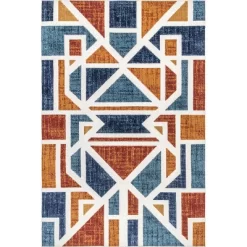 NuLOOM Alexia Contemporary Geometric Indoor/Outdoor Patio Area Rug -Northlight Store GUEST e60b4510 5de6 46aa bb82 dd161212ec4a