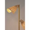 Cove Tree Floor Lamp Antique Brass - Adesso