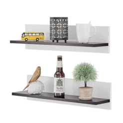 23.62" Set Of 2 Repose Display Photo Ledge Shelves - Danya B. 27 23.62" Set Of 2 Repose Display Photo Ledge Shelves - Danya B. -Northlight Store GUEST e797e0c3 84b1 4f06 aeaa 0b508c620700