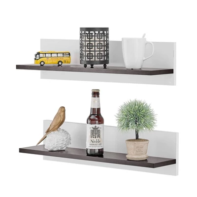 23.62" Set Of 2 Repose Display Photo Ledge Shelves - Danya B. 10 23.62" Set Of 2 Repose Display Photo Ledge Shelves - Danya B. - Image 10
