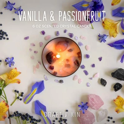 Craft & Kin Aromatherapy Crystal Scented Candles - 6 Oz 4 Craft & Kin Aromatherapy Crystal Scented Candles - 6 Oz - Image 4