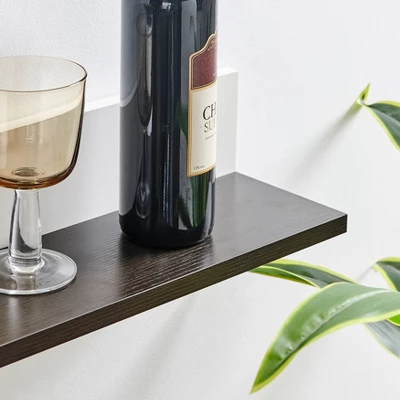 23.62" Set Of 2 Repose Display Photo Ledge Shelves - Danya B. 7 23.62" Set Of 2 Repose Display Photo Ledge Shelves - Danya B. - Image 7