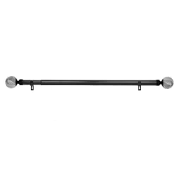 Linen Avenue Grey Marble Single And Double Window Curtain Rod Set -Northlight Store GUEST e847bacd 6907 4249 9e0b f246be6bef6b