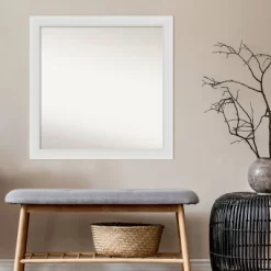 30" X 30" Non-Beveled Flair Soft White Narrow Wall Mirror - Amanti Art -Northlight Store GUEST e93e7e59 5734 4eb2 a108 71a5b6aff14d