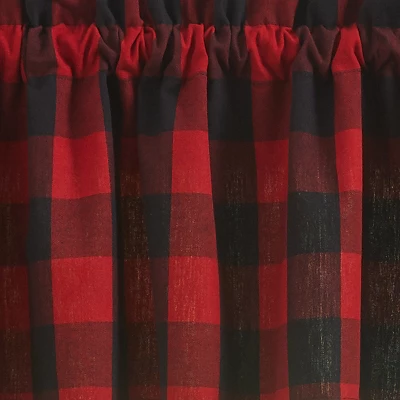 Park Designs Buffalo Check Valance 14" 2 Park Designs Buffalo Check Valance 14" - Image 2