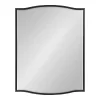 17" X 24" Sedelle Decorative Framed Wall Mirror Black - Kate & Laurel All Things Decor