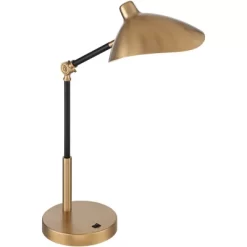 360 Lighting Colborne Modern Mid Century Desk Table Lamp 28" Tall Antique Brass Black With USB Charging Port LED For Bedroom Living Room Bedside Kids 15 360 Lighting Colborne Modern Mid Century Desk Table Lamp 28" Tall Antique Brass Black With USB Charging Port LED For Bedroom Living Room Bedside Kids -Northlight Store GUEST eb0cdc7c 4a7f 496b 9050 ff24ce9c26de