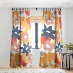 Viviana Gonzalez Flowers In Summer Single Panel Sheer Window Curtain - Deny Designs -Northlight Store GUEST eb3a45c3 7c10 4a99 92dc f206dadddeee