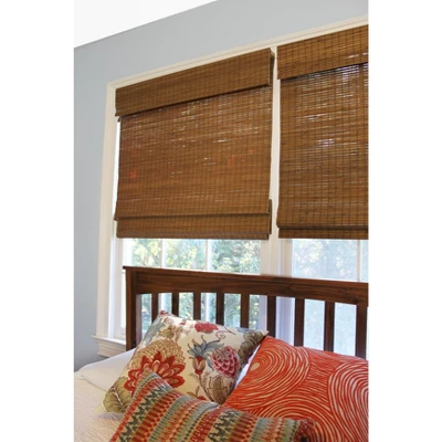 Radiance Cape Cod 33.5-in Cordless Maple Roman Shade 2 Radiance Cape Cod 33.5-in Cordless Maple Roman Shade - Image 2