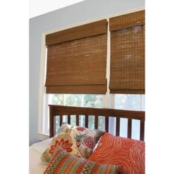 Radiance Cape Cod 43.5-in Cordless Maple Roman Shade