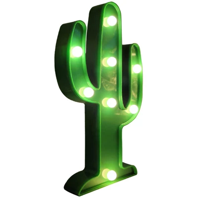 CIAO Tech Cactus Shaped Night Light Table Lamp LED Light For Kids' Room 2 CIAO Tech Cactus Shaped Night Light Table Lamp LED Light For Kids' Room - Image 2