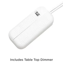 360 Lighting Karla Art Deco Style Table Lamps 25" High Set Of 2 Brushed Nickel With USB Charging Port And Table Top Dimmers White Fabric Drum For Desk -Northlight Store GUEST ee8d7252 b8ab 441a af1f 23922c0a3f03