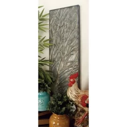 Metal Tree Wall Decor With Embossed Design Set Of 4 Brown - Olivia & May -Northlight Store GUEST f086847f f4a8 44f5 b303 41c36f6a41aa
