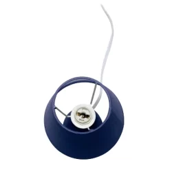 9.45" Petite Ceramic Oblong Bedside Table Desk Lamp With Matching Tapered Drum Shade Blue - Creekwood Home -Northlight Store GUEST f0bb25ea e3bf 4df9 9d8b 30960d9a2049