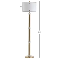 60.5" Metal/Marble Gregory Floor Lamp (Includes LED Light Bulb) Gold - JONATHAN Y 5 60.5" Metal/Marble Gregory Floor Lamp (Includes LED Light Bulb) Gold - JONATHAN Y -Northlight Store GUEST f22e0c02 7bd2 474c a6ef 37a53473c8e0