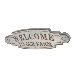 Farmhouse Iron Wall Decor Sign - Olivia & May -Northlight Store GUEST f40e383f 2eea 4a11 9604 ee55a0de7119