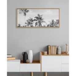 18" X 40" Sylvie Coastal Palm Tree Beach BW Frame Canvas By Creative Bunch Natural - Kate & Laurel All Things Decor 8 18" X 40" Sylvie Coastal Palm Tree Beach BW Frame Canvas By Creative Bunch Natural - Kate & Laurel All Things Decor -Northlight Store GUEST f4959988 dd18 49a4 8257 1c87efea9270