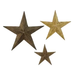 Set Of 3 Metal Stars Indoor Outdoor Wall Decors - Olivia & May -Northlight Store GUEST f4dd59f9 7865 46c0 8ee9 95b485dcbd4f
