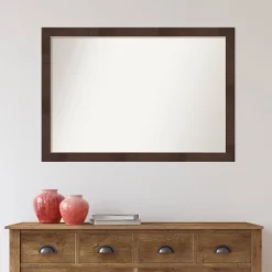 39" X 27" Non-Beveled Wildwood Brown Narrow Wall Mirror - Amanti Art -Northlight Store GUEST f5389339 da78 4408 9202 068c80fe5453
