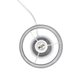 10.04" Traditional Ceramic Thimble Base Bedside Table Desk Lamp With Matching Fabric Shade Gray - Simple Designs 11 10.04" Traditional Ceramic Thimble Base Bedside Table Desk Lamp With Matching Fabric Shade Gray - Simple Designs -Northlight Store GUEST f6210aa0 6b5a 4fe9 8677 2445f453c5e2