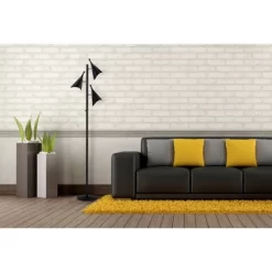 68" Draper Collection 3-Arm Tree Lamp Black - Adesso -Northlight Store GUEST f6a45764 d09c 45f0 be98 b185946bffc7