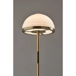 Juliana Floor Lamp With Smart Switch Antique Brass (Includes LED Light Bulb) - Adesso -Northlight Store GUEST f6b9eac7 faef 4fd5 aa0d a616f437322c