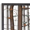 Branch Out Alternative Iron Wall Art Muted Bird Accents Brown - StyleCraft
