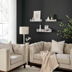 3pc Aalto U-Shaped Floating Wall Shelf Set - Danya B. 23 3pc Aalto U-Shaped Floating Wall Shelf Set - Danya B. -Northlight Store GUEST f866156f c405 4333 aafc d07482e9d41d