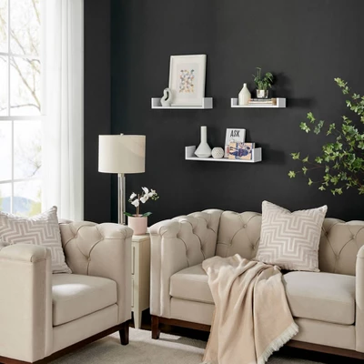 3pc Aalto U-Shaped Floating Wall Shelf Set - Danya B. 7 3pc Aalto U-Shaped Floating Wall Shelf Set - Danya B. - Image 7